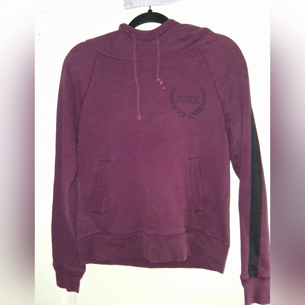 PINK Victoria's Secret Maroon Hoodie